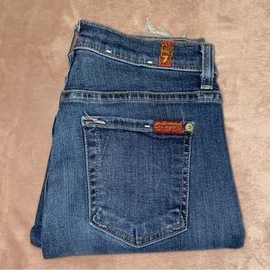 7 for all mankind the high waist Ankle skinny jean W26/L28